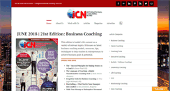Desktop Screenshot of international-coaching-news.net
