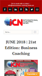 Mobile Screenshot of international-coaching-news.net
